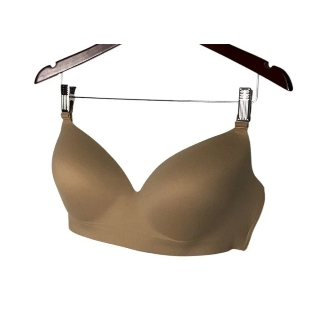 SOMA Enbliss Wireless Bra Mochaccino 42C Beige Nude‎